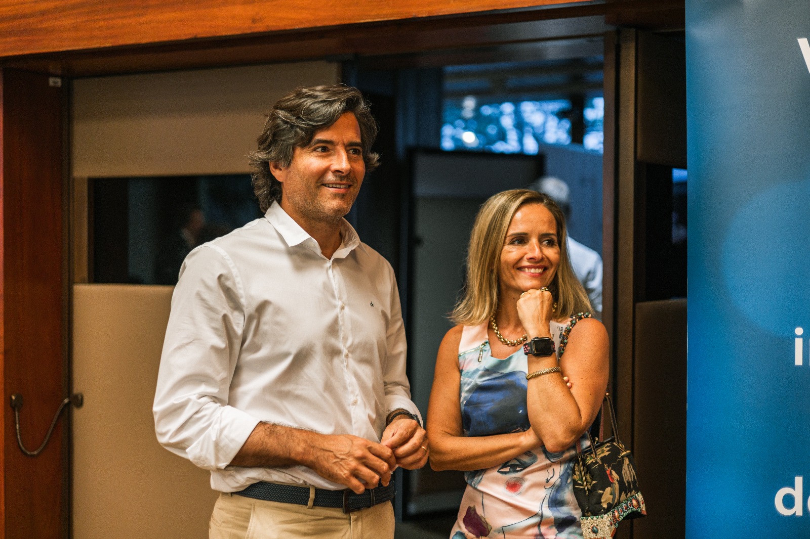 Miguel Guimaraes and Irina Costa at Vistage Portugal Summit 2025
